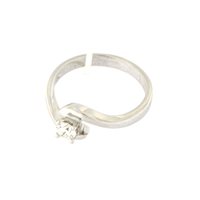 Anello Mirco Visconti Donna Solitario 4 Punte in Oro Diamante 0.22 Ct GS27/20-13 - GS27/20-13